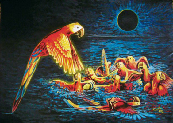 Un homenaje al sol en las obras de Emilio Lanza