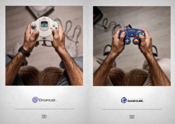 Así evolucionaron los controles de videojuegos en 30 años