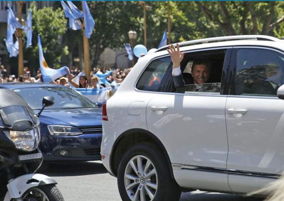 Mauricio Macri juró este jueves como nuevo presidente de Argentina