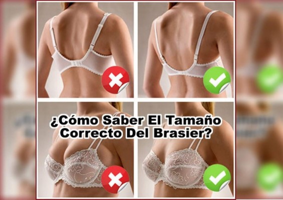 Consejos para elegir la talla de sostén adecuada