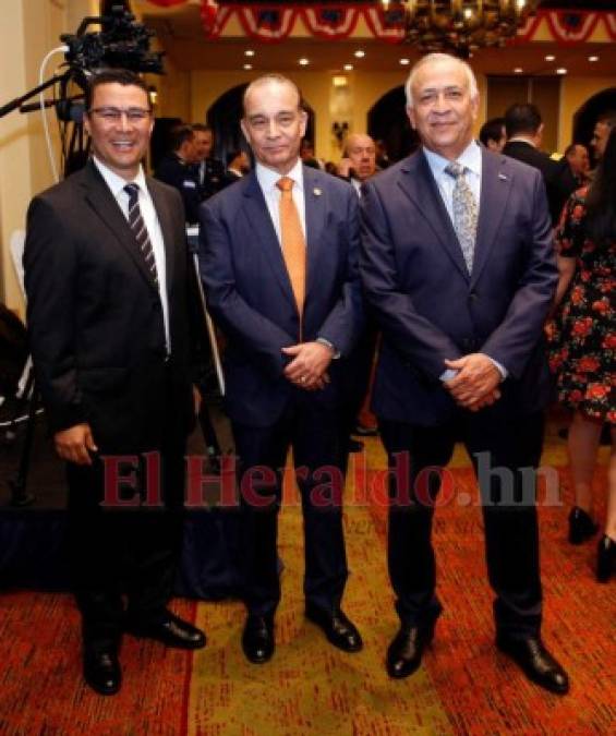 FOTOS: Reconocidos políticos hondureños se dejan ver en fiesta de Independencia de EEUU en Tegucigalpa