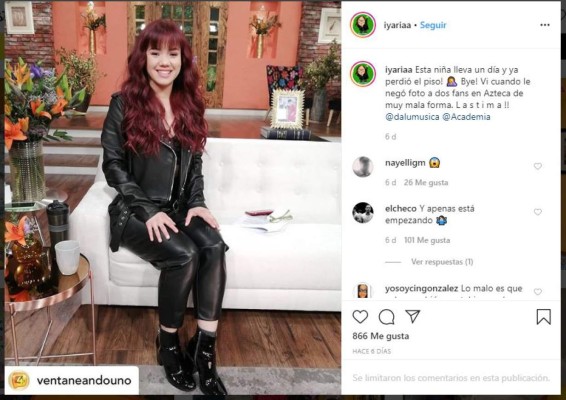 Productora de Ventaneando asegura que a Dalú se le subió la fama