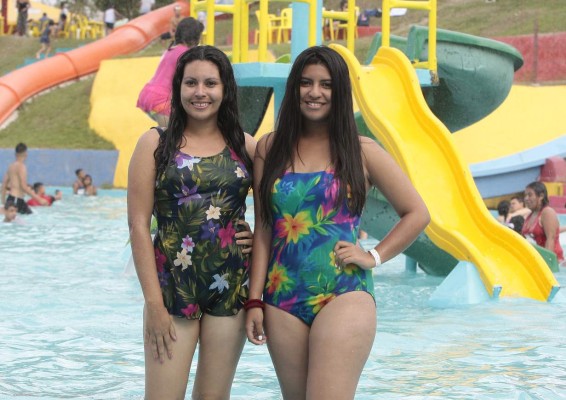 Ellas se robaron las miradas en los centros turísticos