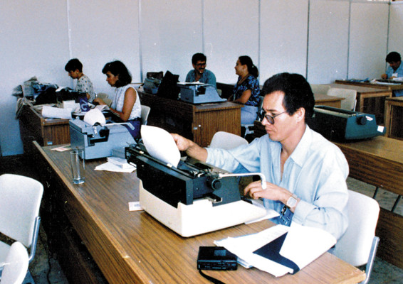 Del sonoro tecleo al mágico 'touch”