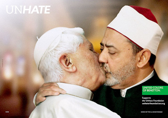 Besos 'sin odio'
