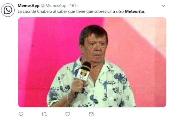 Los divertidos memes del meteorito y 'el fin del mundo' este 3 de octubre