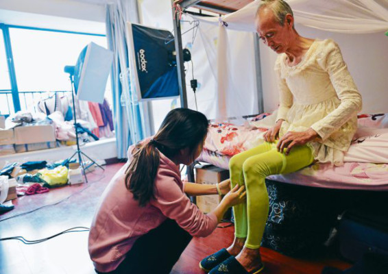 Abuelo es la modelo más famosa de China