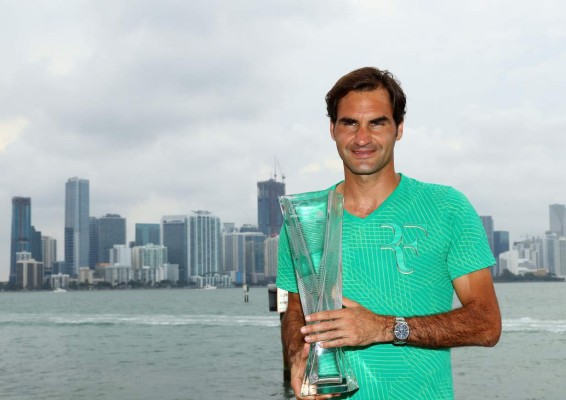 Federer y Nadal suben dos puestos en ránking ATP tras su final en Miami&nbsp;&nbsp;