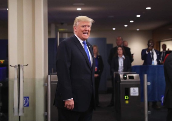 Trump dice a la ONU que la 'dictadura socialista' de Venezuela es 'inaceptable'&nbsp;&nbsp;