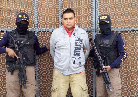 Capturan a pandillero en la colonia Villa Nueva