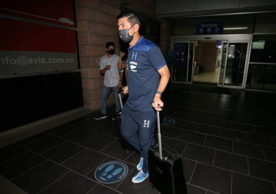 Resto del plantel de la Selección de Honduras llegó al aeropuerto Toncontín tras participar en Copa Oro 2021