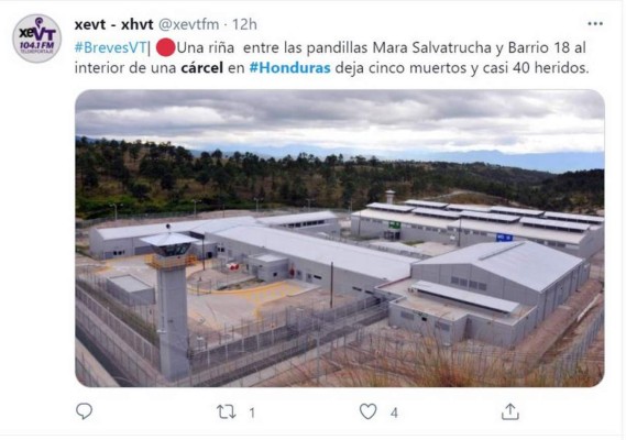 Honduras fue noticia internacionalmente por la sangrienta reyerta en el penal de 'máxima seguridad' La Tolva