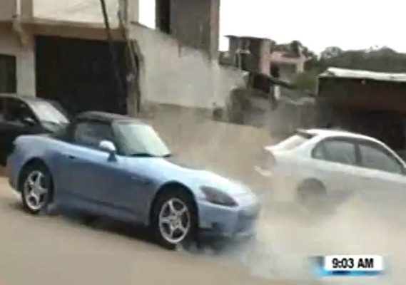 VIDEO: Pique en Danlí casi termina en tragedia