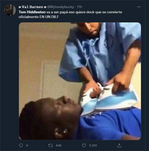 Tom Hiddleston se convertirá en padre y las redes explotan con divertidos memes de “baby Loki”