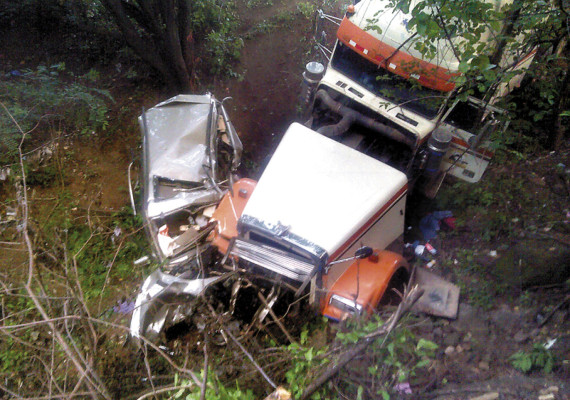 Empresarios del sur eran accidentados