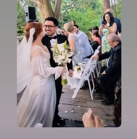 Las imágenes de la boda de Hannah Ponce en Copán; su padre la casó