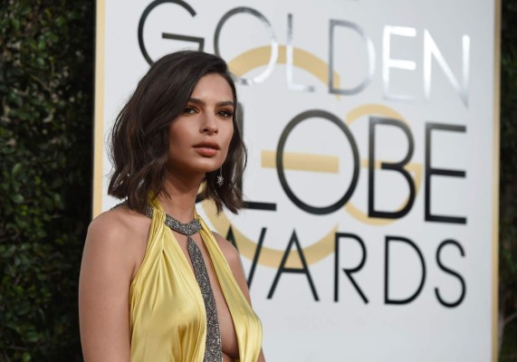 Escotes de infarto en la alfombra roja de los Globos de Oro 2017