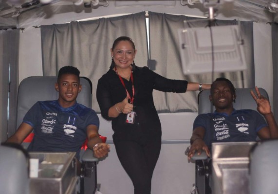 Futbolistas de la Selección de Honduras se unen a campaña de donación de sangre con la Cruz Roja