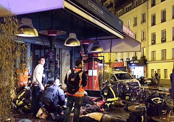 Escenas de apocalipsis en París tras atentados