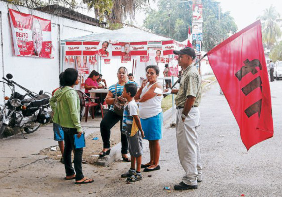 El calor de la democracia abrazó a San Pedro Sula