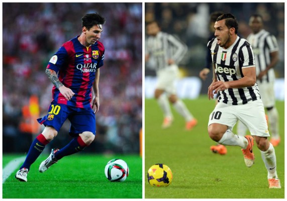 Messi-Tevez, el mejor del mundo contra el jugador del pueblo