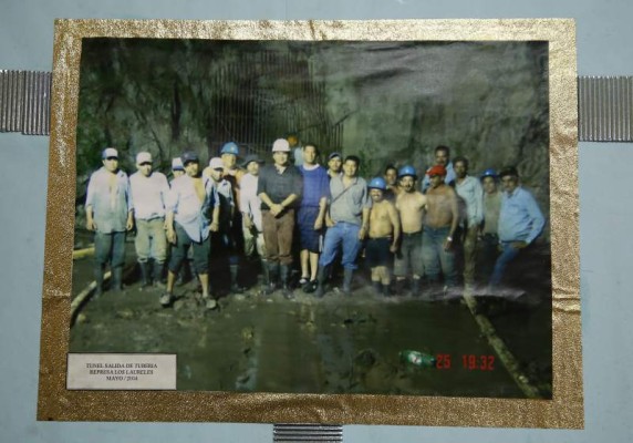 En el túnel de la represa Los Laureles, un lugar que pocos capitalinos conocen.