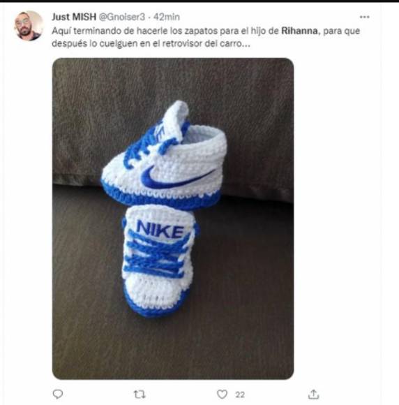 Las redes explotan con memes por el primogénito de Rihanna