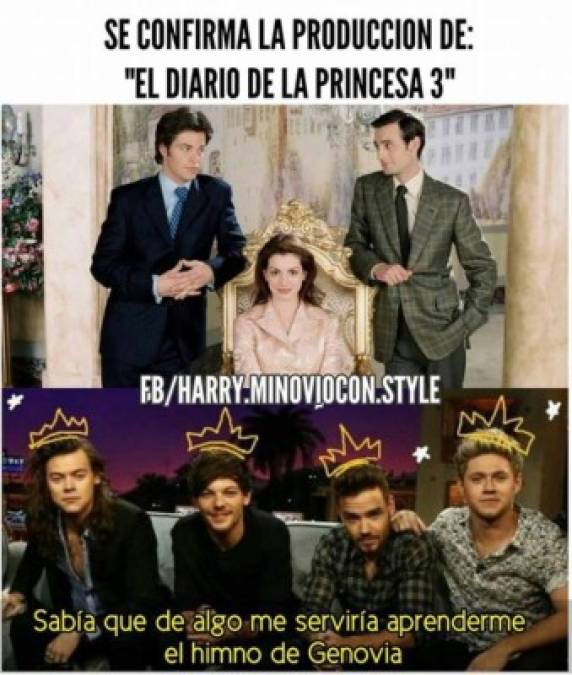 Los mejores memes sobre El Diario de la Princesa 3
