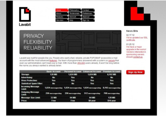 Cierran servicio de email encriptado ligado a Snowden