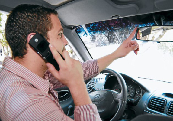 Los peligros al volante