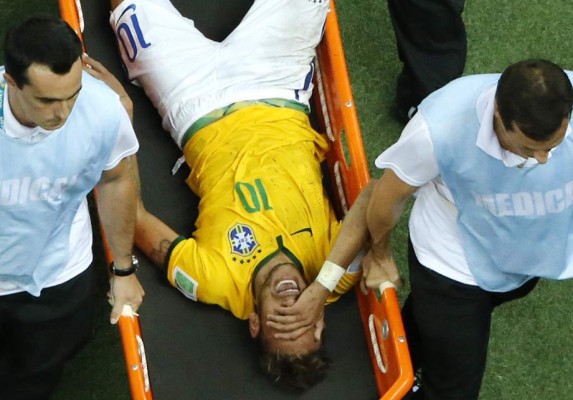 Neymar se pierde el Mundial por fractura de vértebra