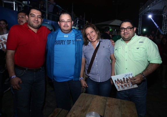 Rock, baile y diversión en la Miller Lite de Tegucigalpa