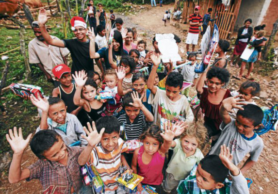 EL HERALDO llevó alegría a la tribu tolupán