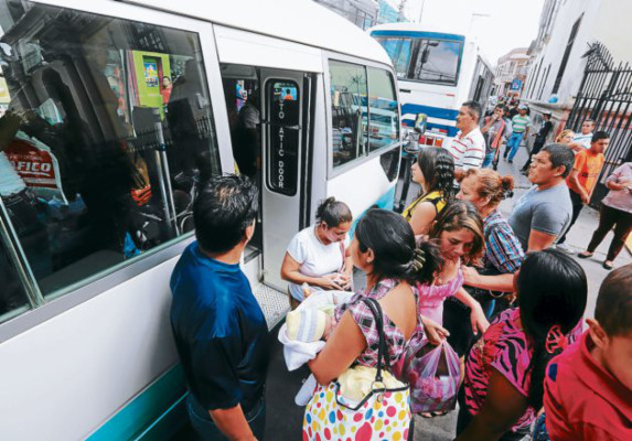 Tegucigalpa: Medio millón de asaltos al año se perpetran en el transporte