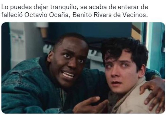 Reacciones en redes sociales por la muerte de 'Benito' Rivers de Vecinos   