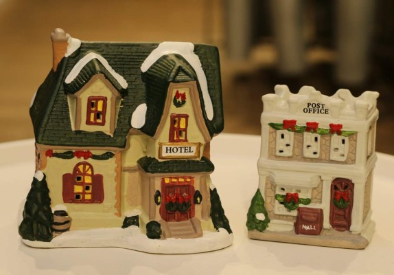 Casitas llenas del espíritu navideño