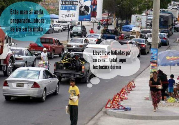 Los divertidos memes sobre la cola por la construcción de la carretera al sur