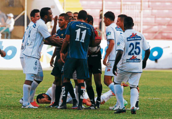 Victoria le sacó un empate de oro a Motagua