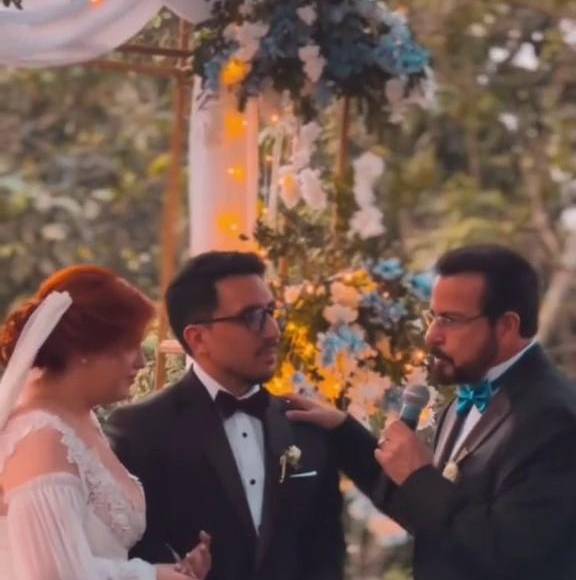 Las imágenes de la boda de Hannah Ponce en Copán; su padre la casó