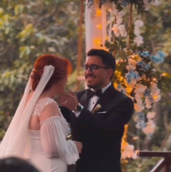 Las imágenes de la boda de Hannah Ponce en Copán; su padre la casó