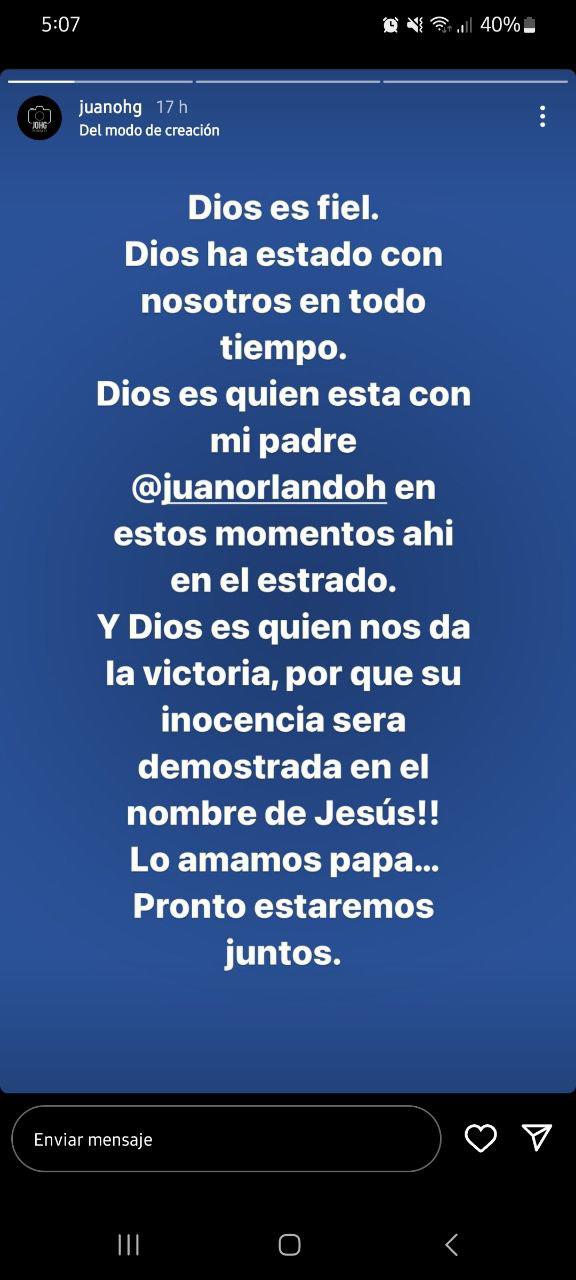 $!En vivo: cierre de testimonios en juicio de Juan Orlando Hernández