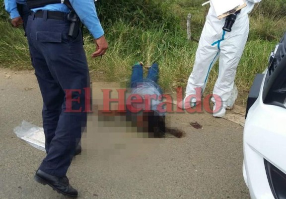 Encuentran muerta a una mujer en una cuneta de Danlí
