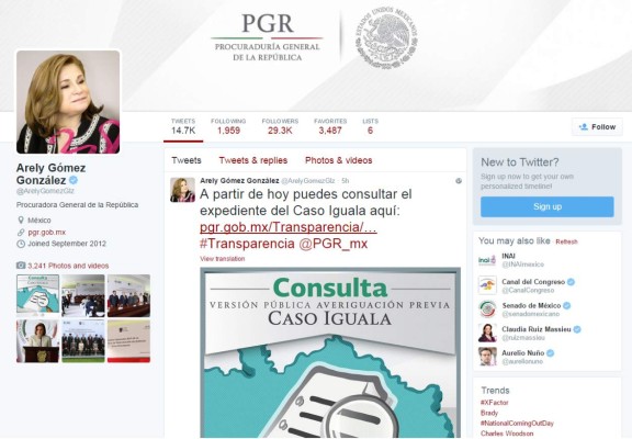 México publica investigación de estudiantes desaparecidos