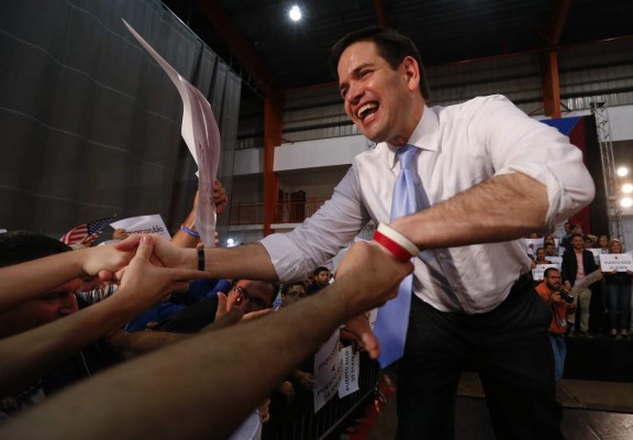 Marco Rubio gana primarias republicanas en Puerto Rico (cadenas de TV de EEUU)&nbsp;&nbsp;