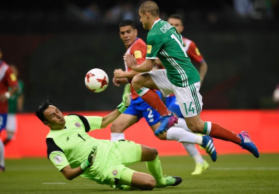 México venció 2-0 ante Costa Rica en el juego eliminatorio rumbo a Rusia 2018