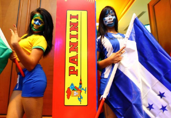 Lanzan en Honduras el álbum del Mundial Brasil 2014