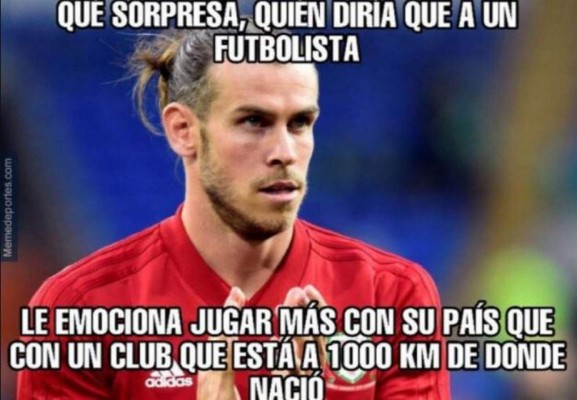 Memes de Gareth Bale por celebración del pase de Gales a Euro 2020