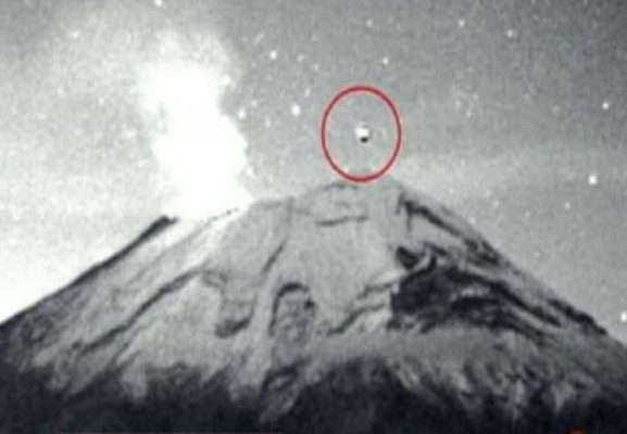 OVNI en el Popocatépetl