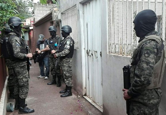 Operación Tormenta de Fuego VII contra bandas criminales en Honduras