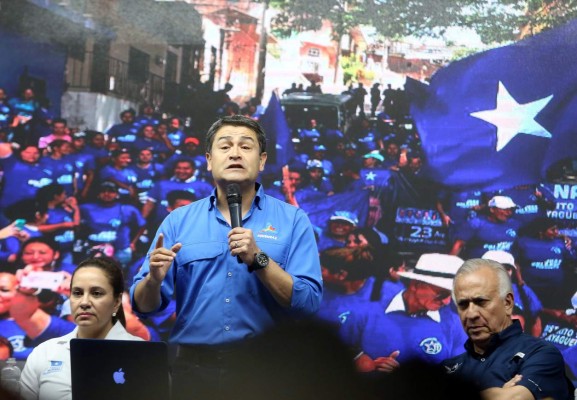 Haremos una campaña de altura y eficiente: Juan Orlando Hernández